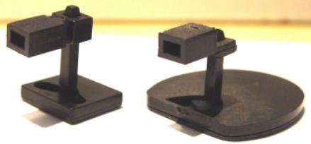Lot De 12 Coupleurs Trains échelle HO 1:87 - Style Américain Avec Trou De Vis - Pour Modélisme Ferroviaire