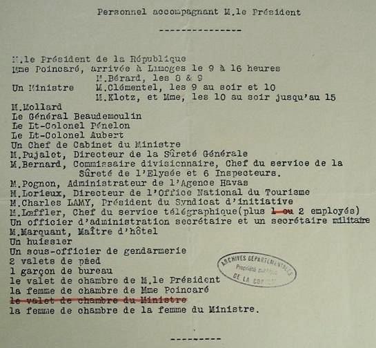 (36) Personnel accompagnant Pdt Poincaré.JPG