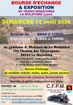 Bourse d'échange & exposition La Mulatière (LYON)