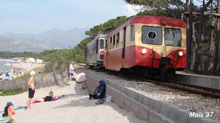Train en corse