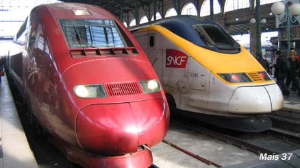 Thalys-eurostar gare du  nord